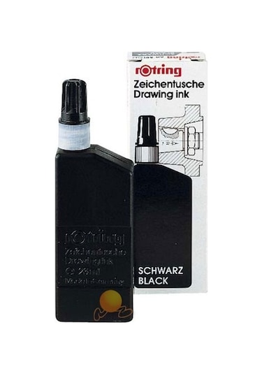 Rotring Rapido Mürekkebi 23Ml Siyah  194660