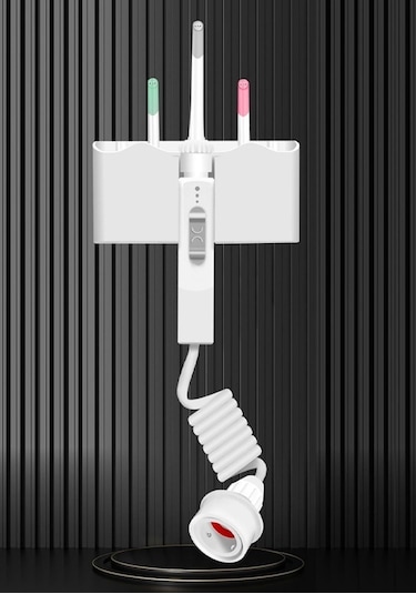 Ghdent GH15 Manuel Ağız Duşu Şarjsız Askılıklı Tazyik Ayarlı 3 Gözlü Başlık + Saklama Kutusu﻿﻿