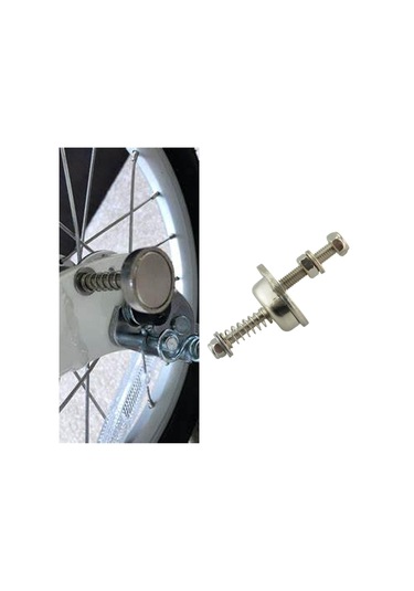 Homyl Katlanır Bisiklet Manyetik Toka Gümüş Malzemeler Parça Stil A