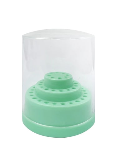 48 Delik Diş Frezi Kutusu Matkap Yerleştirme Kutusu Diş Hekimi Araçları Matkap Kutusu Dezenfeksiyon Tutucu Diş Hekimliği Depolama Diş Hekimi Malzemesi Green