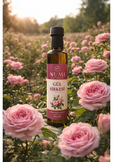 Gül Sirkesi Premium Doğal Fermantasyon 250ml