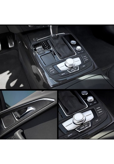 Monyee 5d Karbon Fiber Araba Filmi, 50x200cm Siyah Pvc, Araba Gövde Dekorasyonu Ve Koruması, Telefon Bilgisayar Uygulanabilir