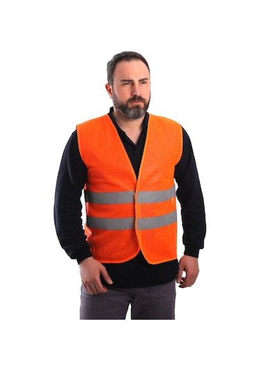 Eserıs - Standart Ikaz Yeleği - Turuncu