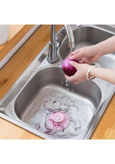 Mutfak Banyo Gider Tıpası Lavabo Küvet Tıkacı Kapağı Tıkaç Süzgeç N11.24