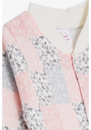 Breeze Kız Bebek Tulum Renkli Yama Desenli 0 3 Ay 6 Ay, Karışık Renk Karışık Renk Çok Renkli