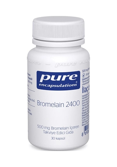 Pure Encapsulations Bromelain 2400 30 Kapsül