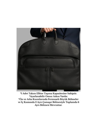 Gamboç Çanta Elbise Kılıfı 8683255013784 Siyah