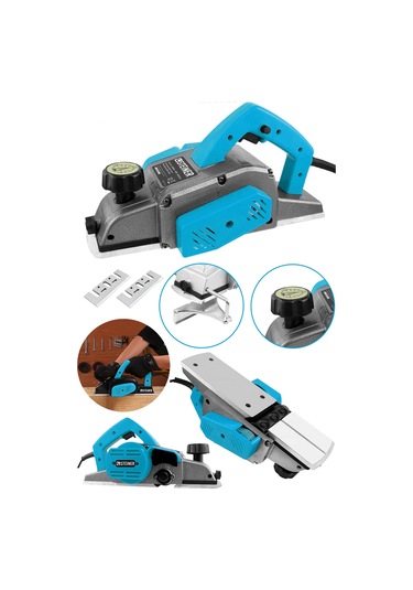 Steiner 4200 Watt Bakır Sargılı Planya Rende Makinesi + 2 Bıçak M