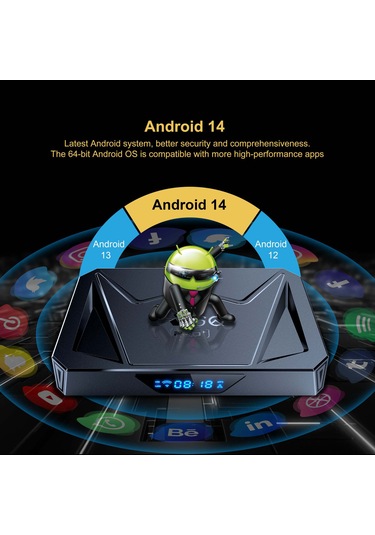 Econicword 4k Uhd Tv Kutusu 2 Gb 16 Gb