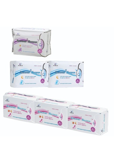 Airiz 30lu 3, 8li Ve 10lu 1 Paket Hijyenik Kadın Pedi