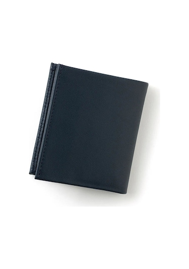 Axel Erkek Deri İnce Tasarım Cüzdan Lacivert