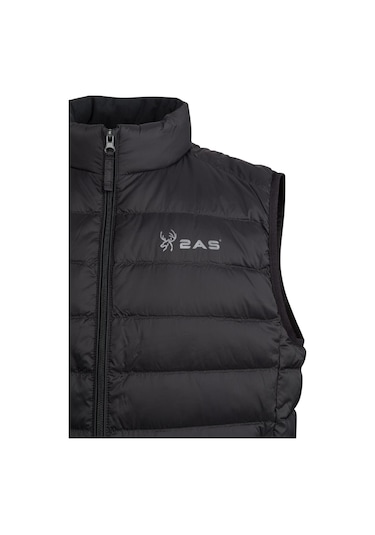 2as Arcane Erkek Down Vest Ceket Siyah 001