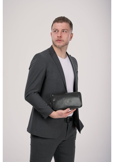 Ççs Erkek El Çantası Ccs31612 Siyah Siyah