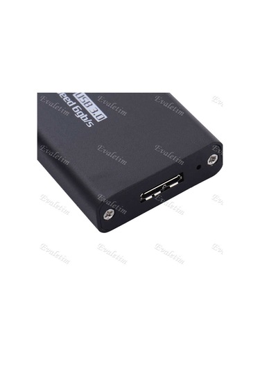 Msata To Usb 3.0 Ssd Harddisk Kutusu 5053A Mini Pci-E Hdd Hard Disk