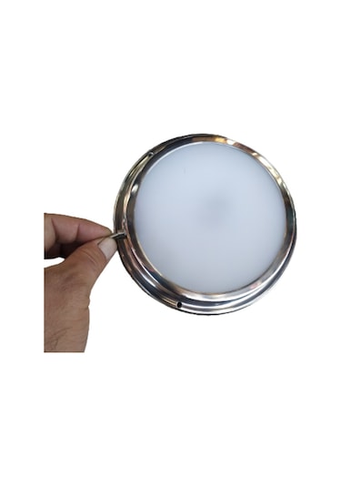 Tekne Ve Karavan Tavan Lambası. Krom Kabin Işığı. Anahtarlı 155Mm Krom