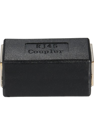 Vkemall Rj45 Ağ Kablosu Birleştirici: İki Ağ Kablosunu Uzatmak İçin Çiftli Bağlantı, Gürültü Engeli, Sabit Sinyal Transferi, Kompakt Abs Kablo Uzatıcı