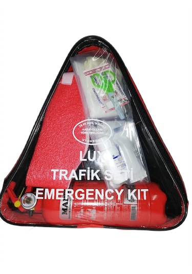 Tüv Uyumlu 4 Yıl Yangın Söndürme Cihazlı Trafik Seti N11.512