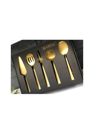 Roy King Venüs 5 Prç Mat Titanyum Sos Takımı YTK 002