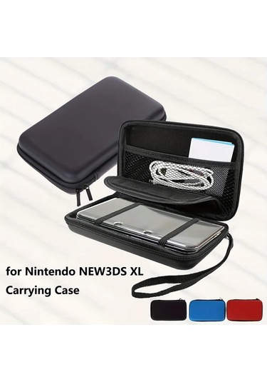 Gateesat Kırmızı New 3ds Xl, New 3ds Ll, 3ds Xl Ve 3ds Ll Taşıma Kılıfı Saklama Kutusu Kırmızı