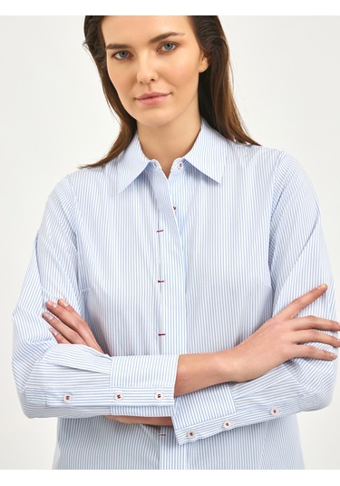 Karaca Kadın Regular Fıt Gömlek-beyaz 12.25s.04.022 Beyaz