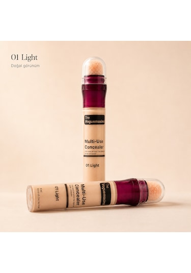 The Voguemaxima Luméa Sünger Uçlu Likit Kapatıcı 01 Light 8 Ml