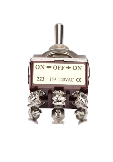 Youmex 3 Konumlu Anlık Tıklama Anahtarı 6 Pinli 12mm 15a 250vac Otomobil-ev Aletleri-endüstriyel Kontrol