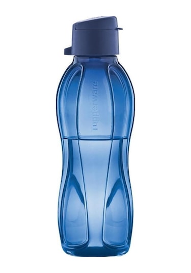 Tupperware Eko Şişe 500 Ml Lacivert Pratik Kapak