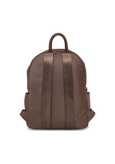 Cambirdge Polo Club Fermuarlı Yan Cepli Kadın Sırt Çantası Mb19 VİZON