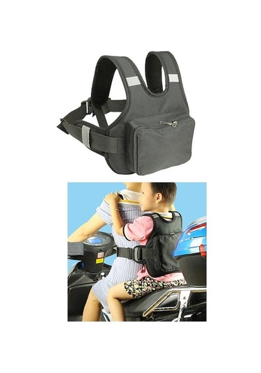 Suofeng Çocuk Elektrikli Motosiklet Emniyet Kemerleri - Dürtme Koruyucu Koltuk Bağlantı Kayışları