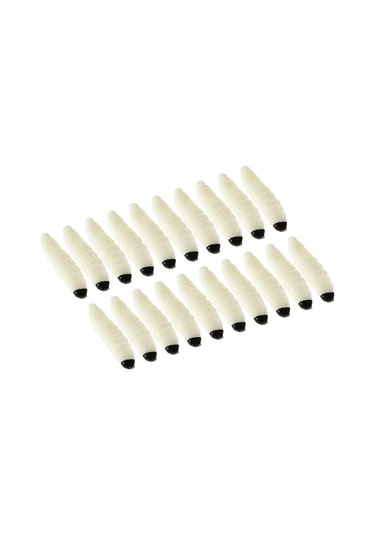 Springsun 20 Adet 3cm 1g Yumuşak Yapay Balık Yemi Kurt Şekilli Alabalık & Levrek Avı