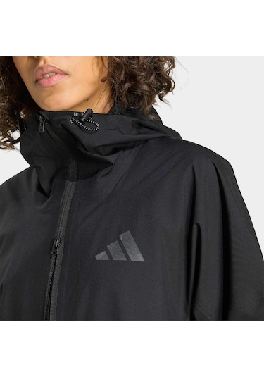 Adidas Terrex Multi 2 Layer Climaproof Kadın Siyah Ceket Jv6539 Siyah