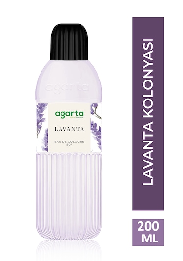 Agarta 80 Derece Lavanta Kolonyası Pet Şişe 200 ML