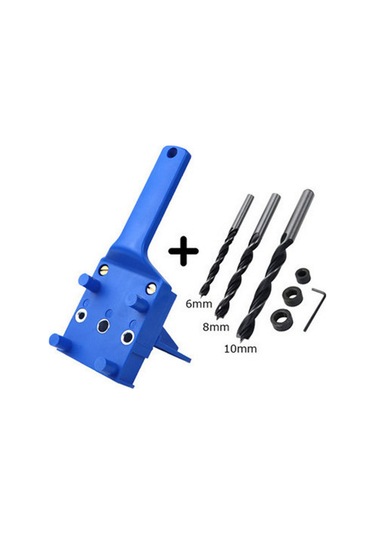 41 Parça Ahşap İşleme Matkap Rehberi Kiti Düz Delik Yerleştirici Dowel Pimi Ahşap Matkap Delik Aracı