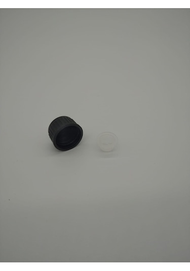 10Ml Cam Amber Şişe Düz Kapak Kör Tıpalı