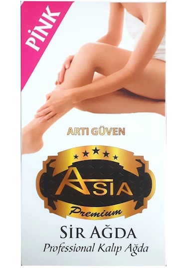 Asia Kalıp Sir Ağda Pudralı Pembe 500 G