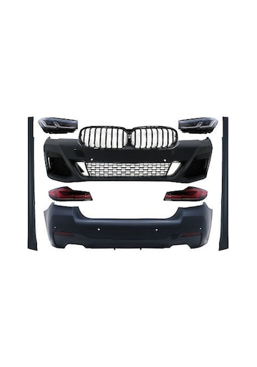 Autogp Bmw G30 Lci Mtech Body Kit Dönüşüm Seti Komple 2017 / 2020 Agp-sm-bmg30lc