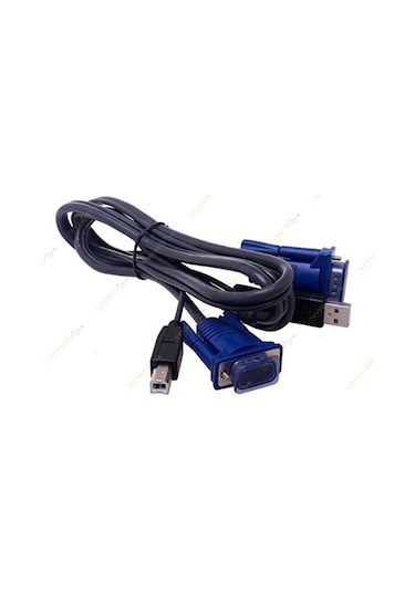 Usb Kvm Vga Kablosu Switch Bağlanti E/E - 1.5M
