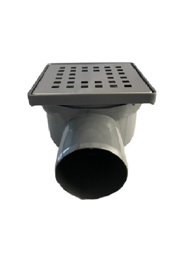 Banyo Yer Süzgeci 10X10 Q50 Plastik Çerçeve Kötü Kokulara Son