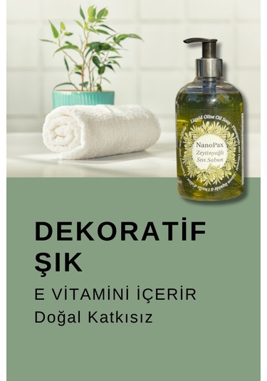 Zeytinyağlı Sıvı Sabun 3 X 500ml
