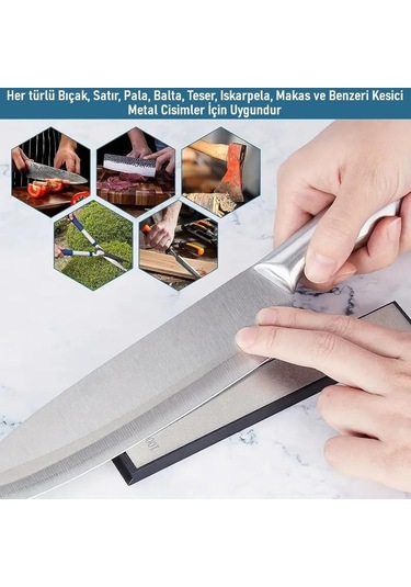 Valkyrie Elmas Bıçak Bileği Susuz Biley Uzun Ömürlü Aşınmaz Şef Bıçağı Satır Balta Iskarpela Bileyleme 400