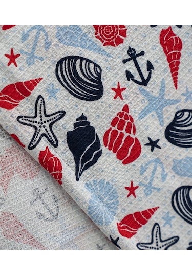 Menderes Home Cotton Collection Çift Kişilik Pike Deniz Diğer