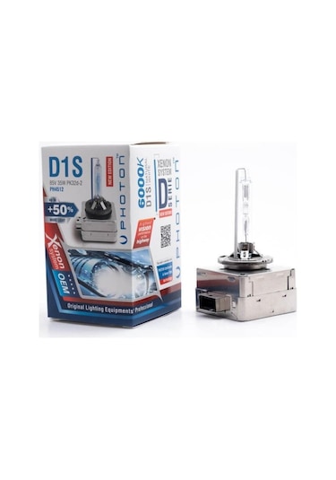 D1s 6000k +%50 Fazla Işık Serisi D1s Xenon Far Ampulü Ph4512