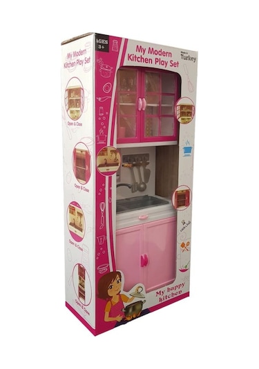 Oydaş 02302 Lavabo My Happy Kıtchen Aksesuarlı Oyuncak Mutfak Se
