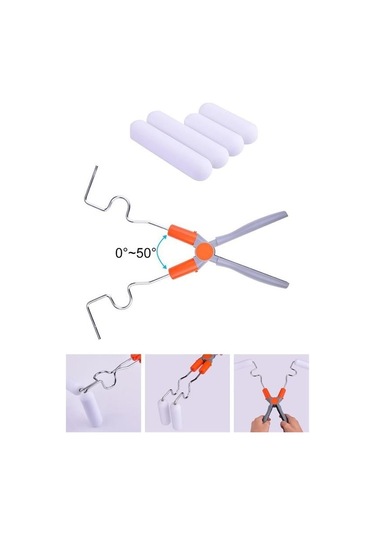 Büro Ev Tadilatı İçin Damlatmaz Süngerli Mobilya Duvar Boyama Rulosu