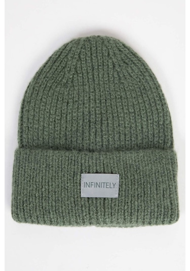 Defacto Erkek Dokuma Etiketli Bere U9177AZ24WNGN470 Yeşil