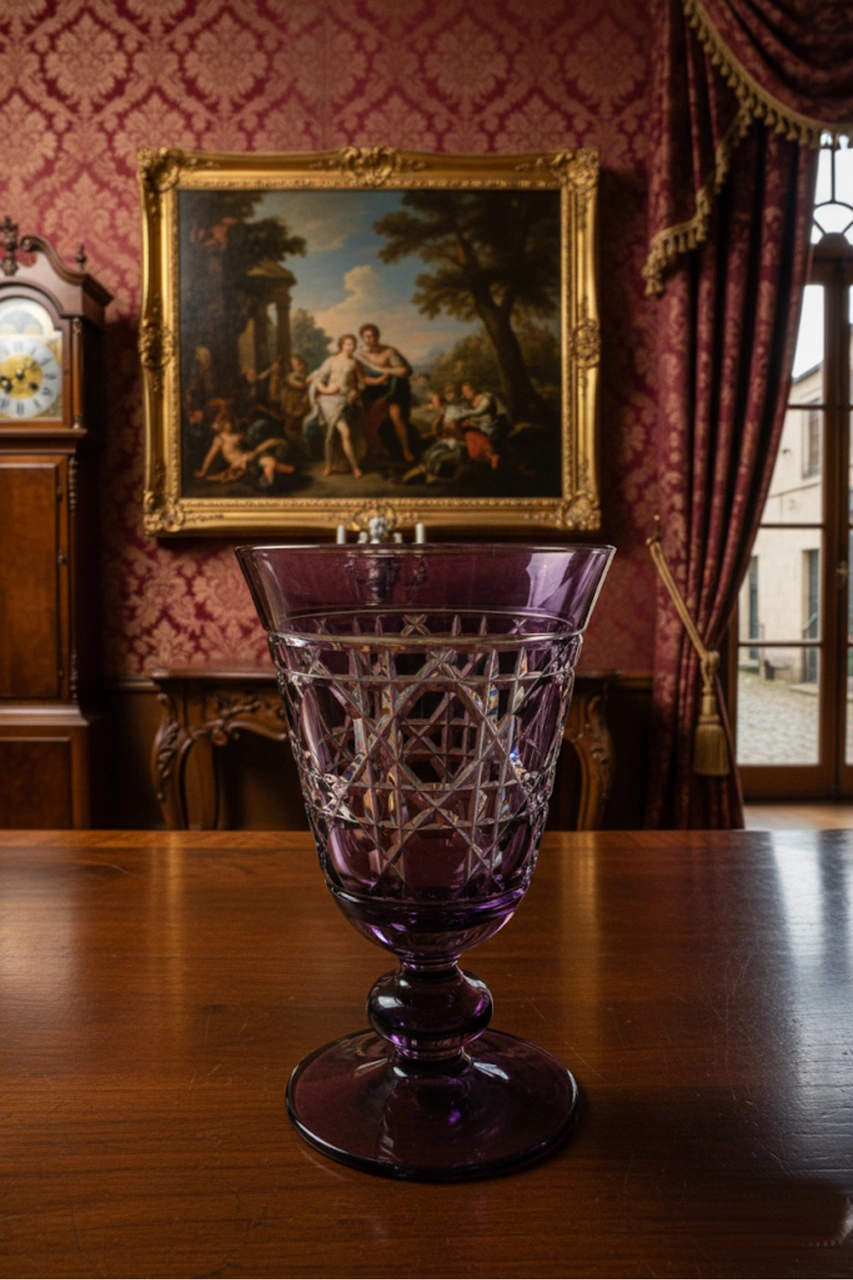 Gloria El Kesmesi Kadeh Bardak 200ml Mor