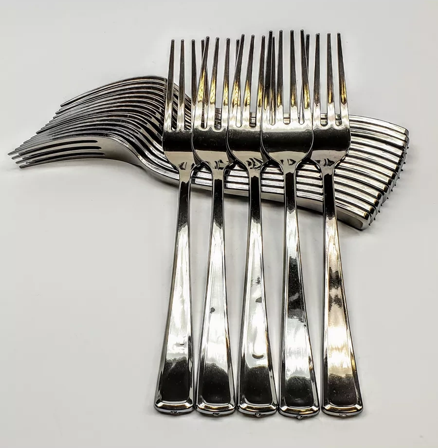 Klık-pıknık Plastik Çatal 19 Cm Metalik Shıne New 18 Adet. 234588563 Diğer