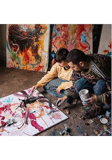 Brons Gerdirme Apartlı Arkadan Zımbalı Tuval 1 Adet 50 x 70 CM