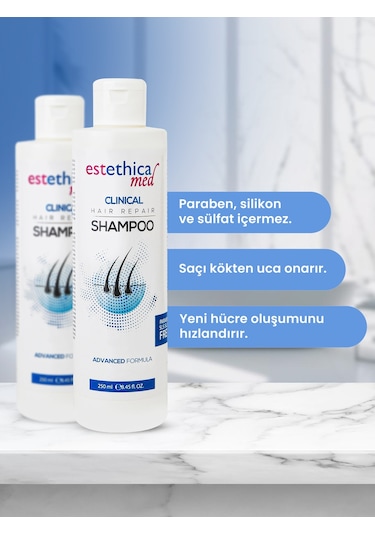 Doctor Almas Estethicamed Saç Dökülmesine Karşı Şampuan 2 x 250 ML