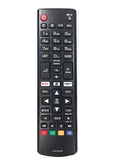 Lcd Led Kumanda LG Uyumlu Akb75095308 Netflix Amazon Tuşlu